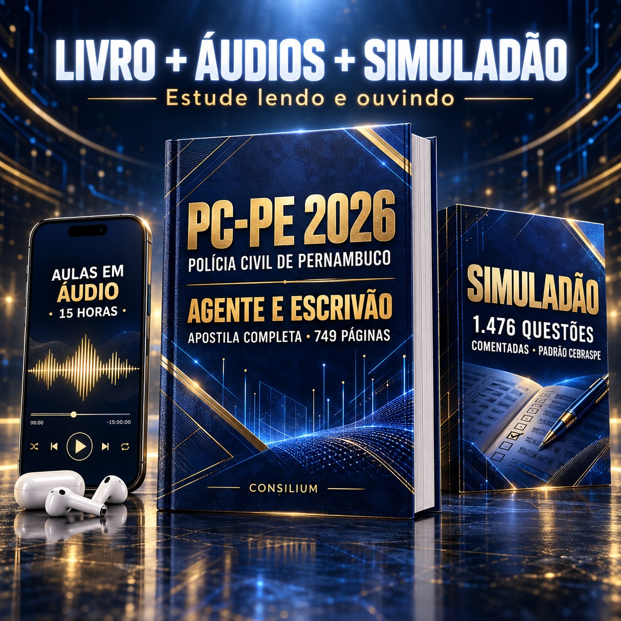 PC-PE 2026 · Agente e Escrivão